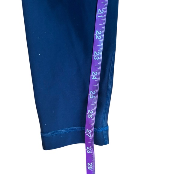 Lululemon Wunder Under High-Rise Tight Sz 6 Full-On Luxtreme 28" In True Navy - Picture 7 of 10